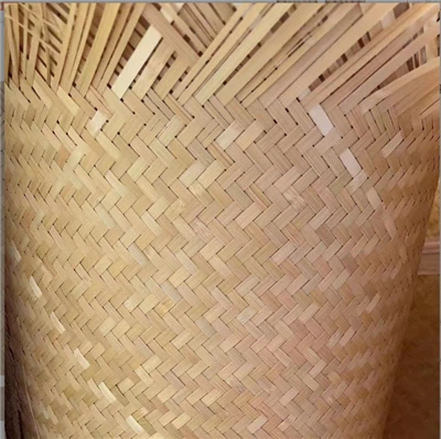 Woven Bamboo Panels and Woven Matting Sheets For ceiling decoration